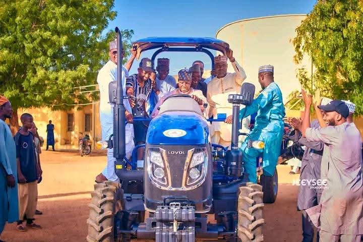 Katsina Distributes Tractors, Implements to All LGAs Ahead of 2025 Farming Season