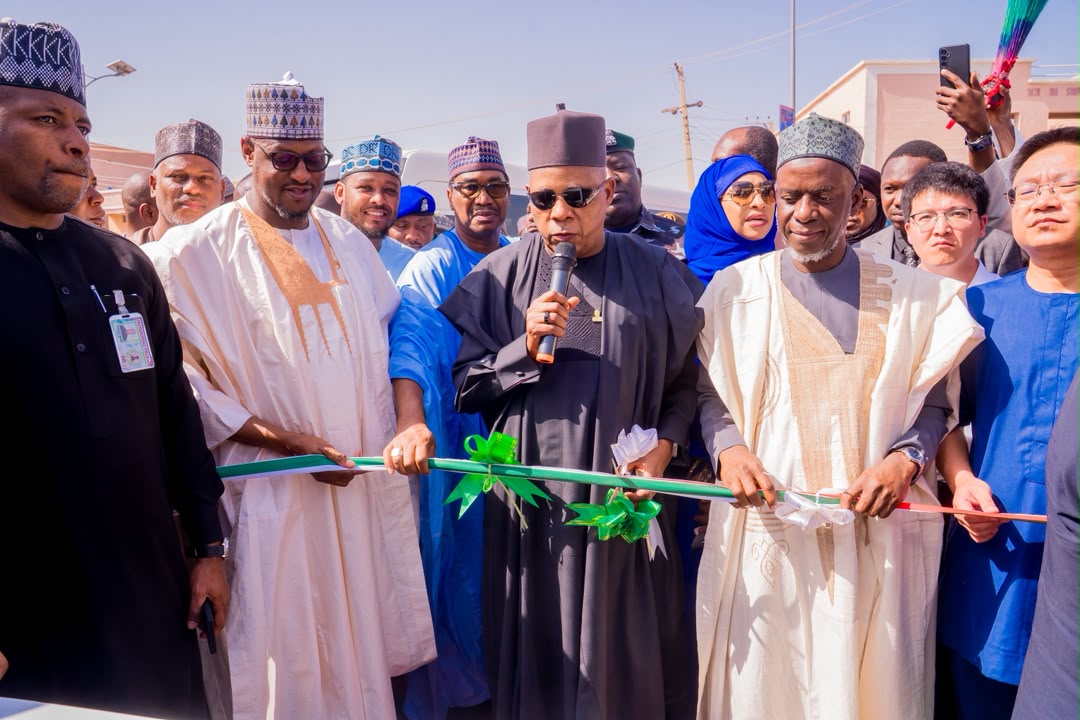 Shettima Commissions 11.2km Roads, Launches 230 Vehicles in Katsina