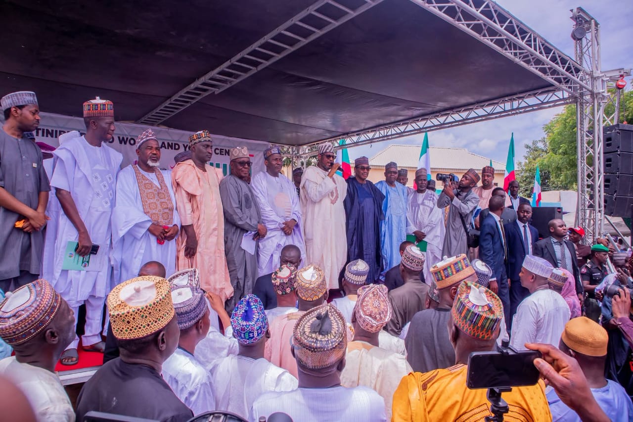 Alhaji Ibrahim Shema CON  Ya Kaddamar da Cibiyar Tinubu/Dikko Women & Youth Centre, Ya Sanar da Shugabanninta
