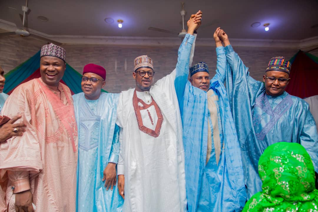 Governor Radda Attends Daura APC Senatorial Primary, as Speaker Nasir Yahaya Clinches Ticket