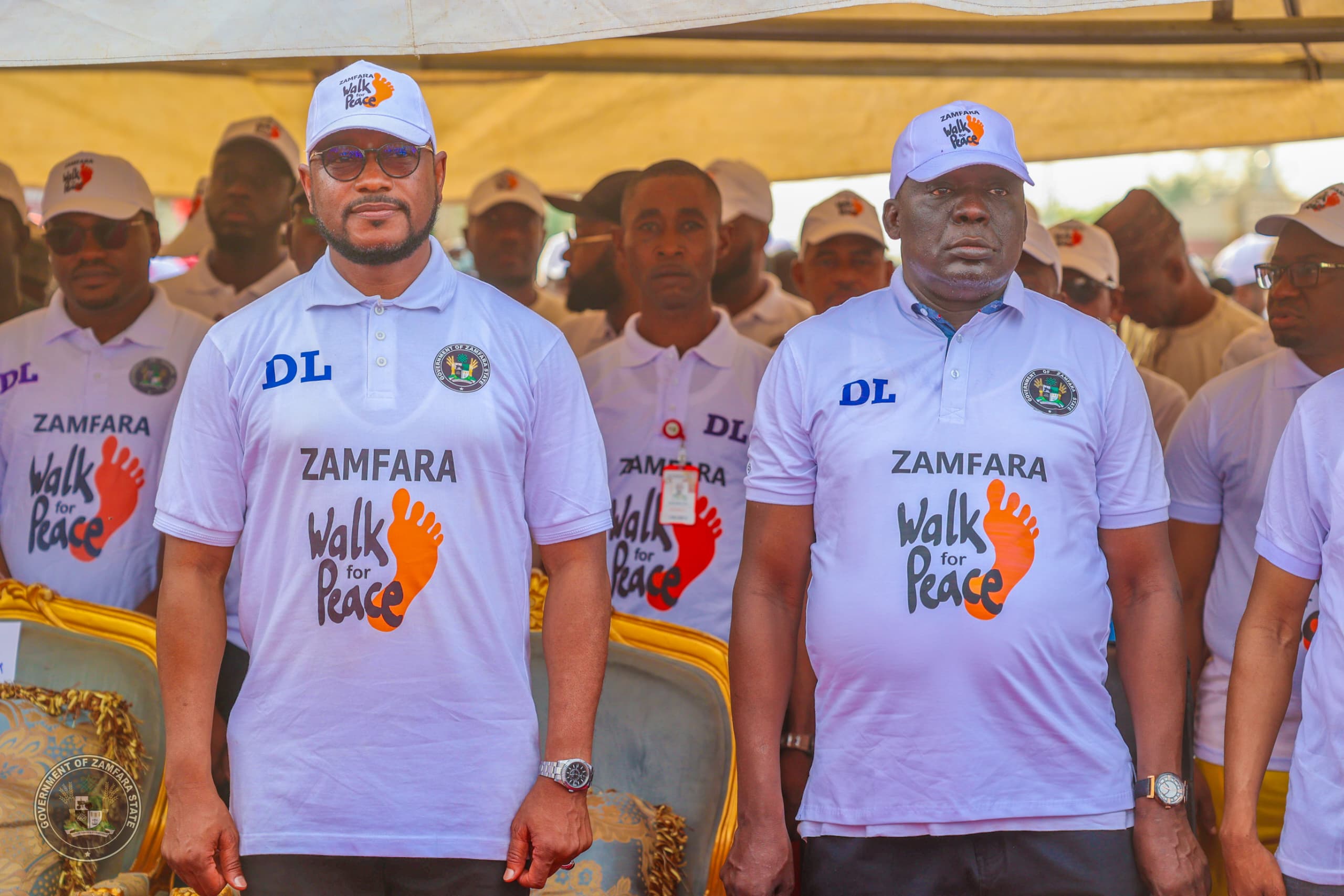 Tsaro Ya Inganta A Jihar Zamfara, Inji Gwamna Lawal Yayin Tattakin Zaman Lafiya Na Tarihi