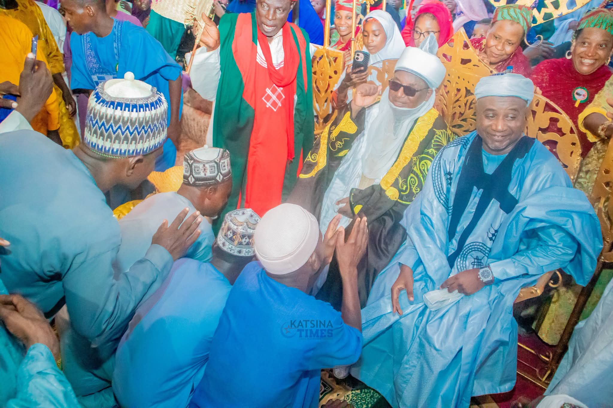 Repentant Bandits Join Batsari Royal Ceremony, Celebrate New Sarkin Ruma